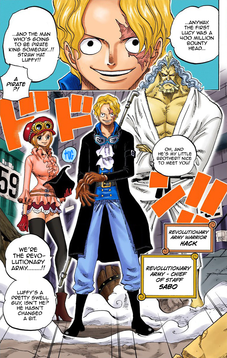 One Piece - Digital Colored Comics Chapter 744 13